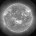 [Solar Dynamics Observatory (SDO) Atmospheric Imaging Assembly (AIA)          			  image at 131 Å]