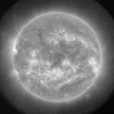 [Solar Dynamics Observatory (SDO) Atmospheric Imaging Assembly (AIA)
         			  image at 131 Å]
