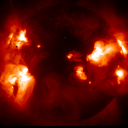 [Hinode X-Ray Telescope (XRT)
                    image in the titanium-polyimide filter]
