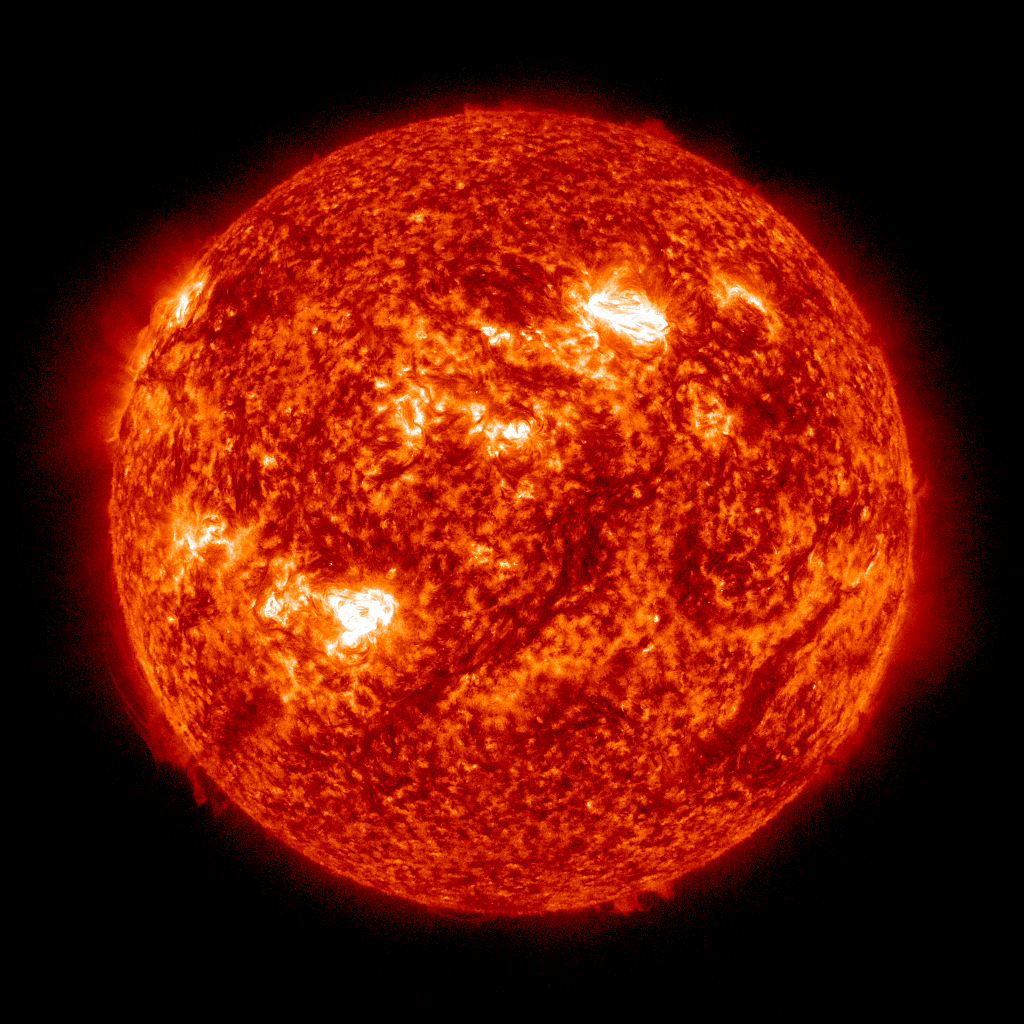 Image du soleil en provenance du site de la NASA