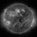 [Solar Dynamics Observatory (SDO) Atmospheric Imaging Assembly (AIA)
         			  image at 335 Å]