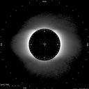 [High Altitude Observatory (HAO) MLSO Mk 4 white-light
                    coronagraph image]